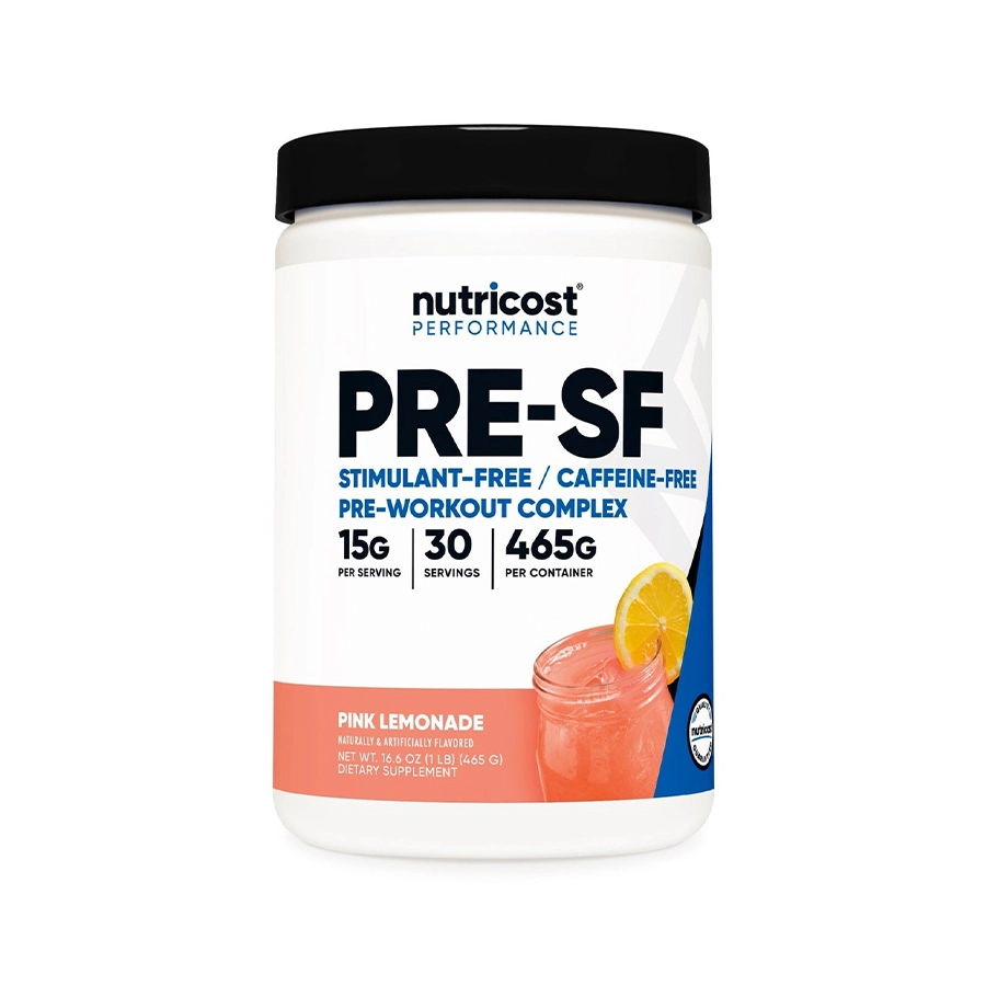 Nutricost Stim-Free Pre-Workout Powder, 30 Servings